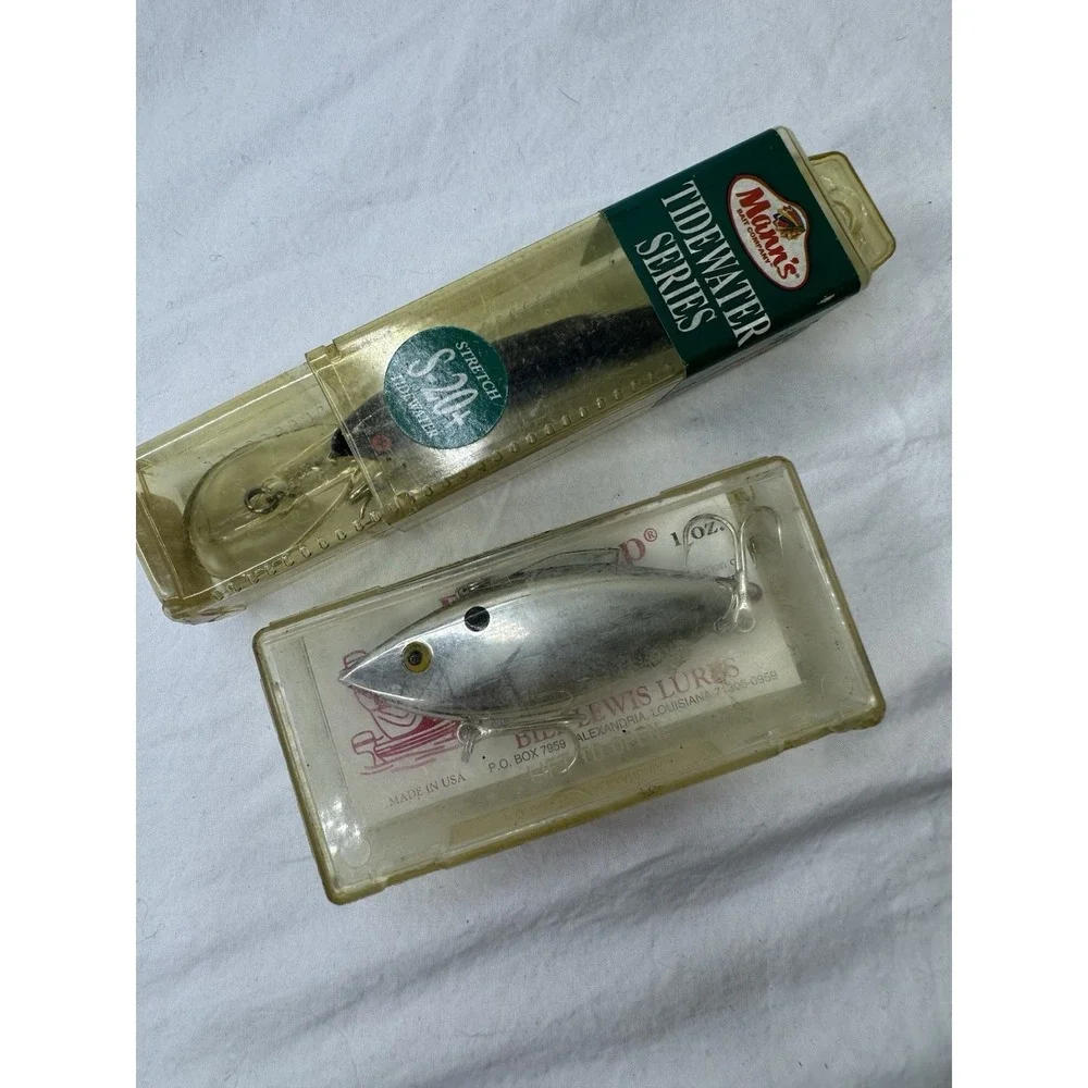Vtg Fishing Lures Bill Lewis Rat-L-Trap Manns‎ Tidewater Series S-20+ Set 2